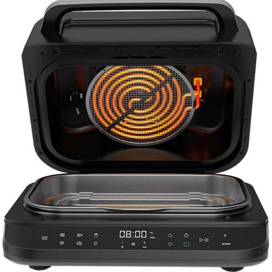 CECOTEC Cecofry FireDome 6000 CEC-04951 2400 W 6 L Μαύρο Φριτέζα Αέρος image 1