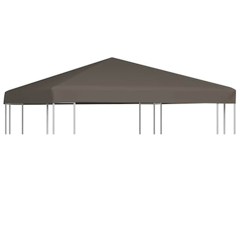 VIDAXL Vidaxl Κάλυμμα Για Κιόσκι Χρώμα Taupe 3 X 3 Μ. 310 Γρ./μ²