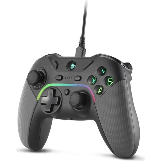 Spartan Gear Pelekys Ενσύρματο Χειριστήριο για PC / PS3 - Μαύρο image 2