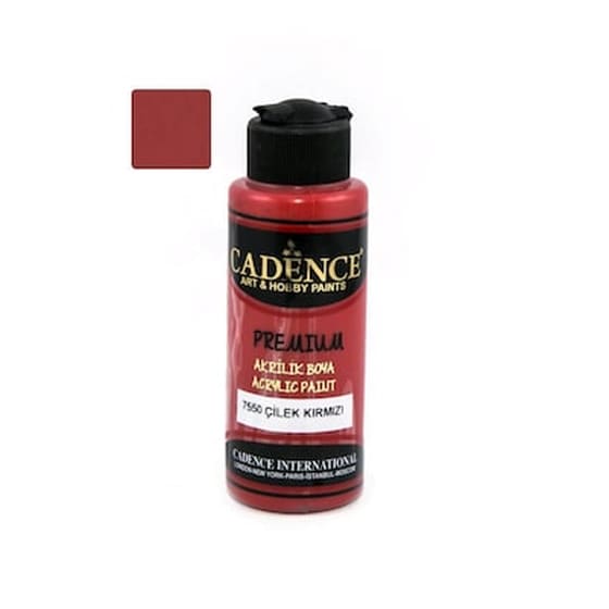 Ακρυλικό Χρώμα Cadence 120 Ml Strawberry (8699036762055) image 0