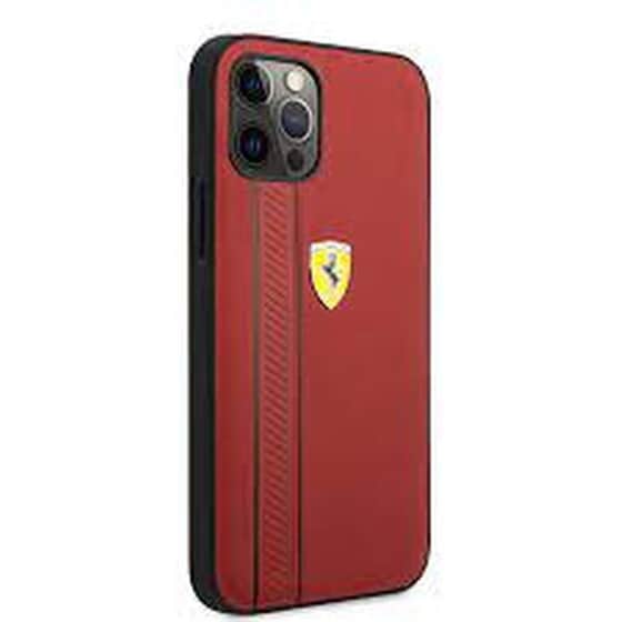 Θήκη Apple iPhone 12 Pro Max - Ferrari - Κόκκινο image 0