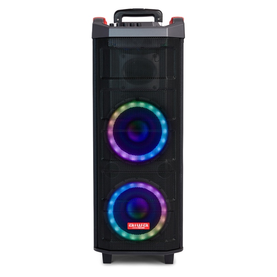 Party Speaker Aiwa KTBUS-608 80W Karaoke με Ασύρματo Μικρόφωνo - Μαύρο image 2