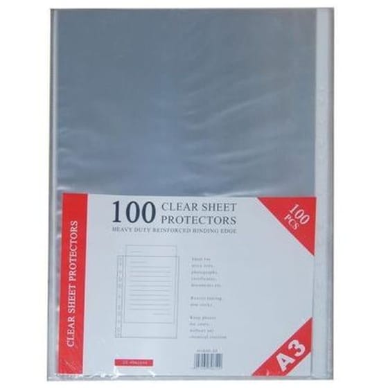 Ζελατίνες Next Πολύτρυπες 35mic Α3  (100 Τεμάχια) image 0