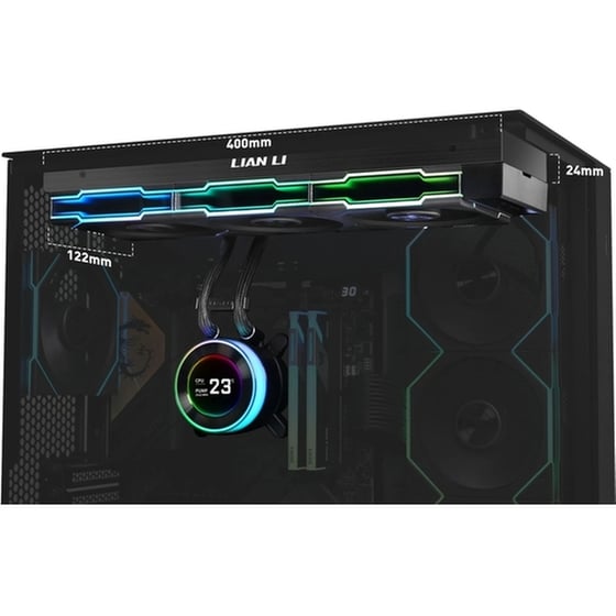 Υδρόψυξη Επεξεργαστή LIAN LI HS II LCD-C360 TL image 2