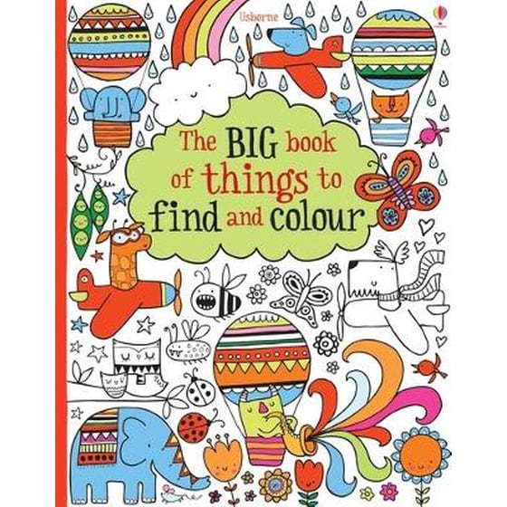Big Book of Things to Find and Colour image 0