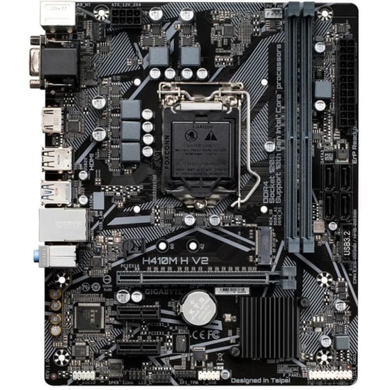 Gigabyte H410M H V2 Intel H410 Micro ATX με Socket Intel 1200 image 1