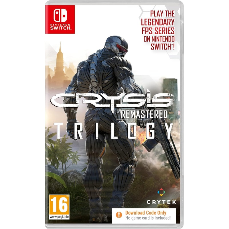 Crysis Remastered Trilogy (Code in A Box) - Nintendo Switch