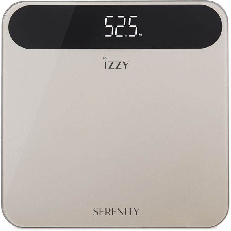 IZZY IZ-7013 SERENITY Ψηφιακή Ζυγαριά Σώματος Μπεζ