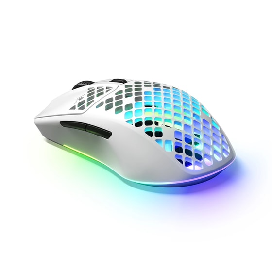 Steelseries Aerox 3 Wireless 2022 Edition Snow RGB Gaming Ασύρματο Ποντίκι - Λευκό image 2