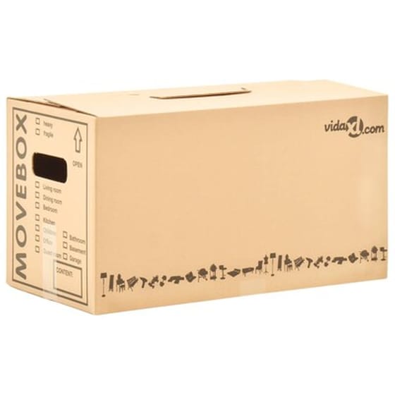 Vidaxl Χαρτοκιβώτια Μετακόμισης 60 Τεμ. Xxl 60 X 33 X 34 Εκ. image 2
