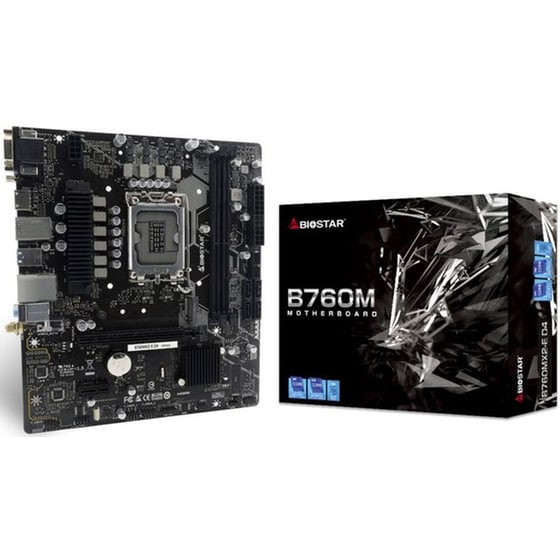 Biostar B760MX2-E D4 Intel B760 Micro ATX με Socket Intel 1700 image 3