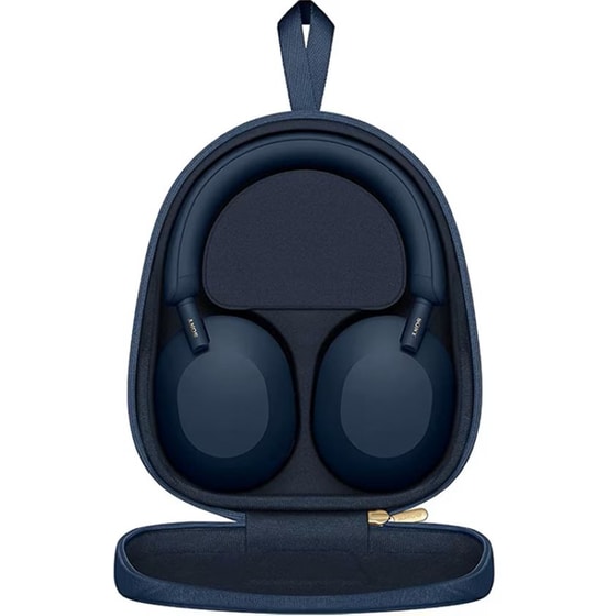 Sony WH-1000XM5 Premium Noise Cancelling Wireless Over Ear Headphones - Midnight Blue image 5