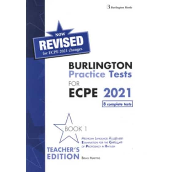 Revised Burlington Practice Tests For ECPE 2021 Teacher's Book 1 image 0
