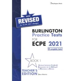 Revised Burlington Practice Tests For ECPE 2021 Teacher's Book 1