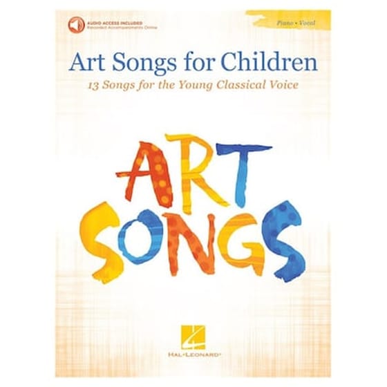 Art Songs For Children (book - Online Audio) image 0
