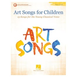 Art Songs For Children (book - Online Audio)