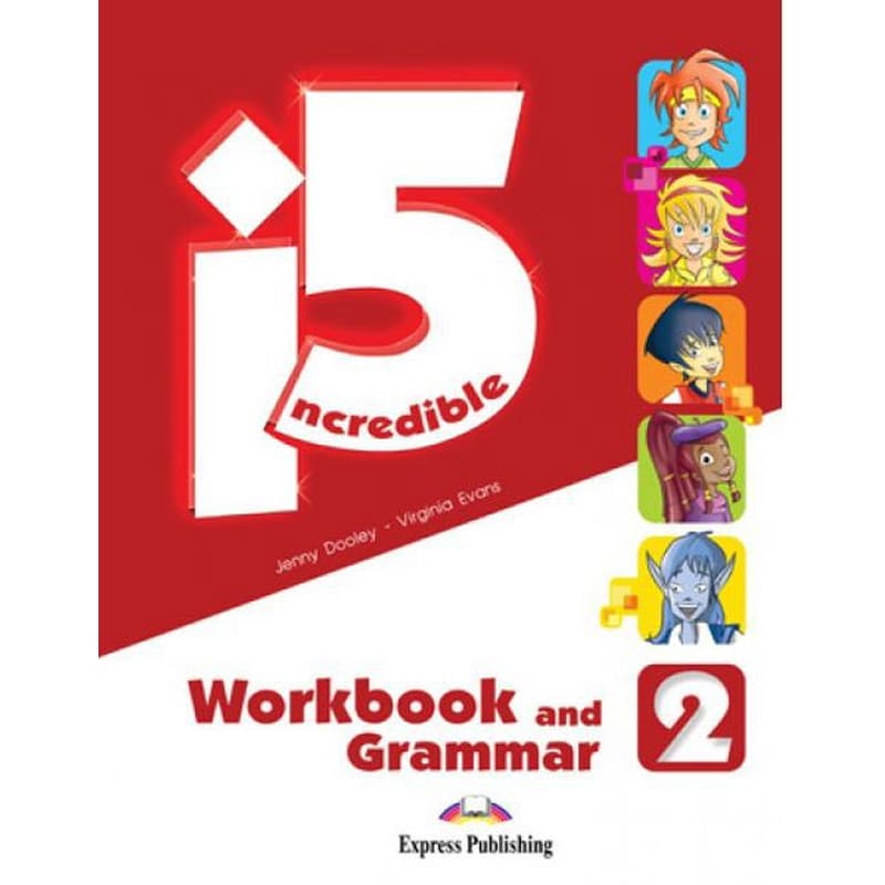 Incredible 5 Level 2 Workbook and Grammar with Digibook App.