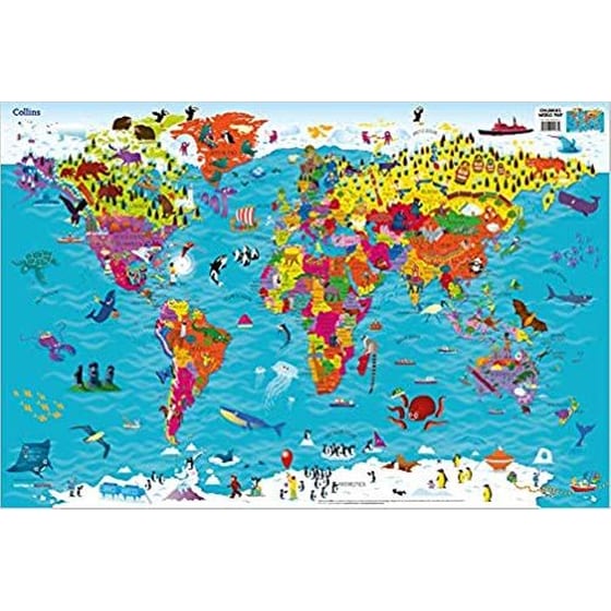 Collins Children’s World Map image 0