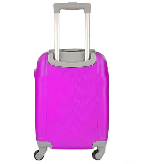 Σετ Βαλίτσες Ταξιδίου 3 Τμχ Aria Trade Magenta image 2