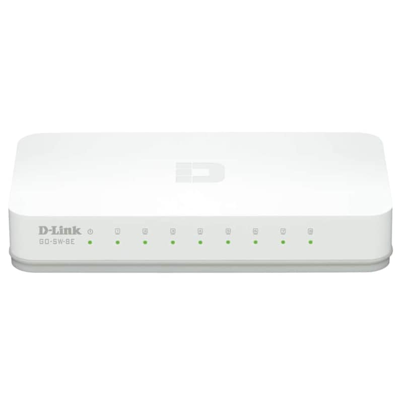 D-LINK Διανομέας Δικτύου D-Link GO-SW-8E - 8 Port Network Switch