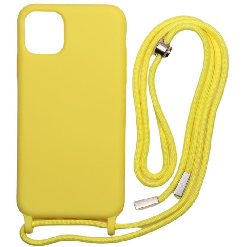 Θήκη Apple iPhone 11 - Technovo με Λουράκι - Κίτρινο