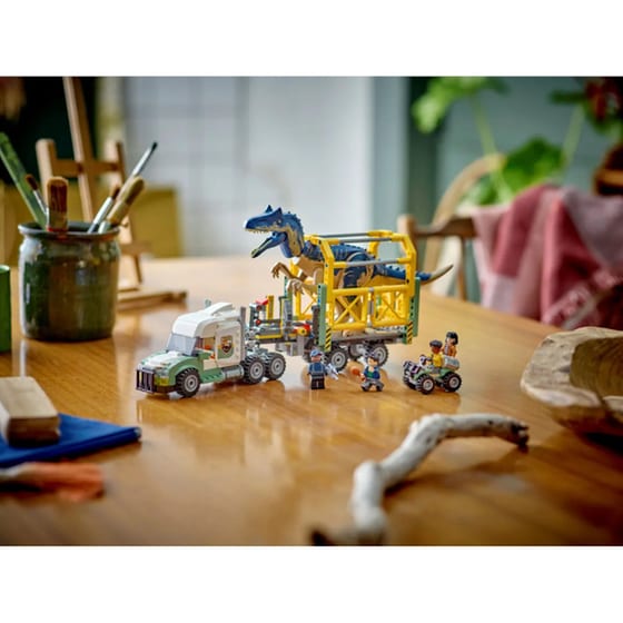 LEGO® Jurassic World Dinosaur Missions: Allosaurus Transport Truck (76966) image 2