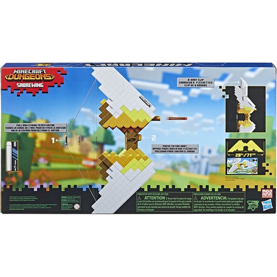 Εκτοξευτήρας Hasbro Nerf Minecraft Sabrewing (F4733) image 10