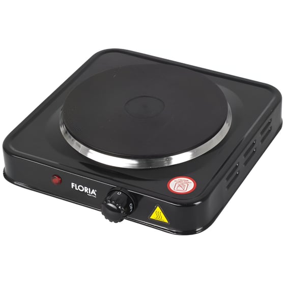 Επιτραπέζια Εστία Εμαγιέ ZILAN ZLN2828 1500 W Μαύρο image 0