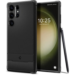 Θήκη Samsung Galaxy S23 Ultra - Spigen Rugged Armor - Μαύρο