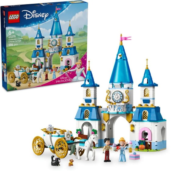 LEGO® Disney Cinderella's Castle & Horse Carriage (43275) image 2