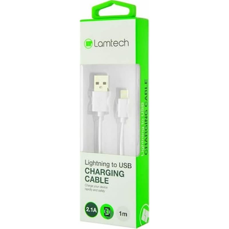 Καλώδιο Lamtech USB-A male σε Lightning male - 1m