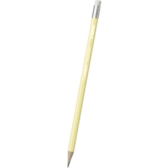 Μολύβι Stabilo 4908 με Γόμα HB Pastel Κίτρινο image 0