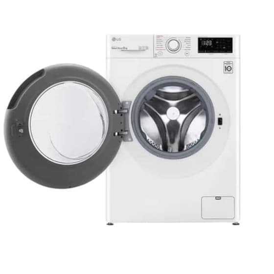 LG F4WV308S3E με Direct Drive Μοτέρ 8 kg 1.400 Στροφές Λευκό Πλυντήριο Ρούχων image 2