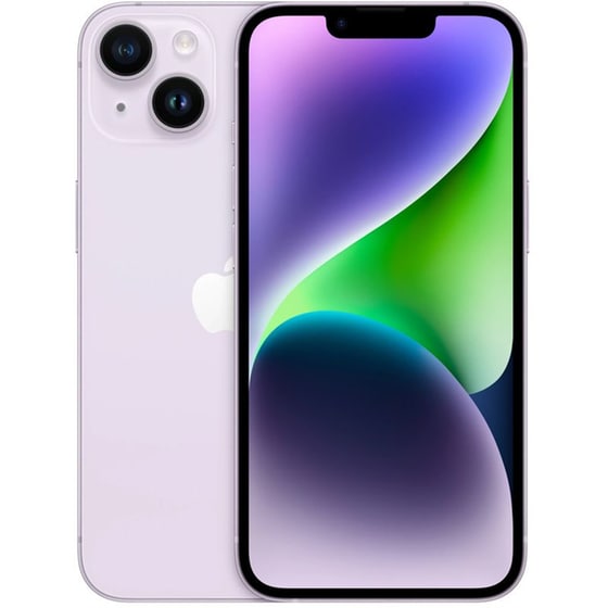 Μεταχειρισμένο Apple iPhone 14 256GB Purple second go Certified by iRepair image 0