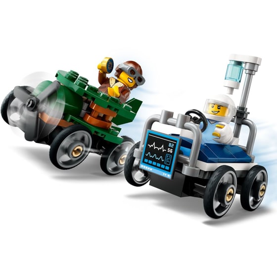 LEGO® City Airplane vs. Hospital Bed Race Car Pack (60459) image 4