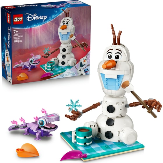 LEGO® Disney Frozen Διασκέδαση του Όλαφ και του Μπρούνι στο Πικνίκ (43287) image 6