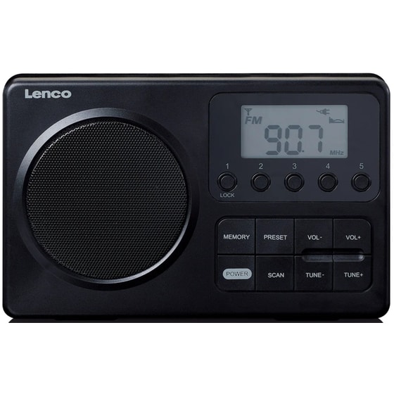Φορητό Radio Lenco MPR-035BK - Μαύρο image 0