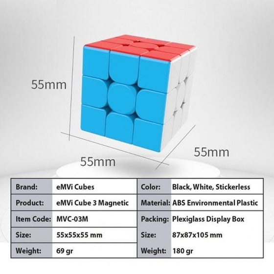 Κύβος Emvi Cube 3 Magnetic In Display Box image 18