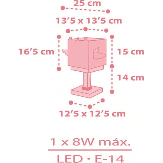 Παιδικό Επιτραπέζιο Φωτιστικό Ango Little Unicorn 64591 image 4