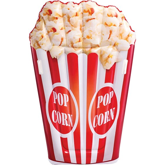 Στρώμα Θαλάσσης Intex Popcorn 178 cm - Κόκκινο image 0