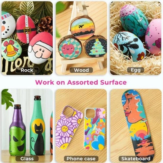 Μαρκαδόροι Σχεδίου Ohuhu Kakaoko Acrylic Markers Διπλής Μύτης (30 Τεμάχια) image 5