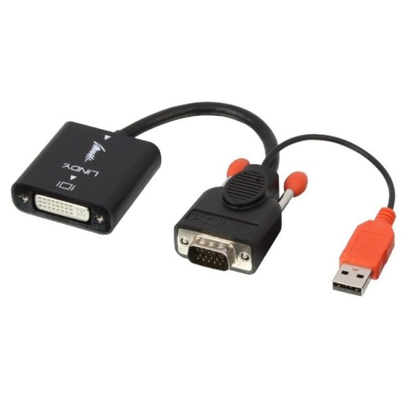 LINDY Adapter Lindy Vga To Dvi-d 1920x1200 Usb