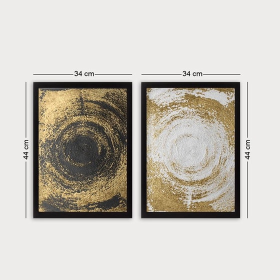 Μοντέρνα Κάδρα 24Mall Κύκλοι 34x44 cm image 1
