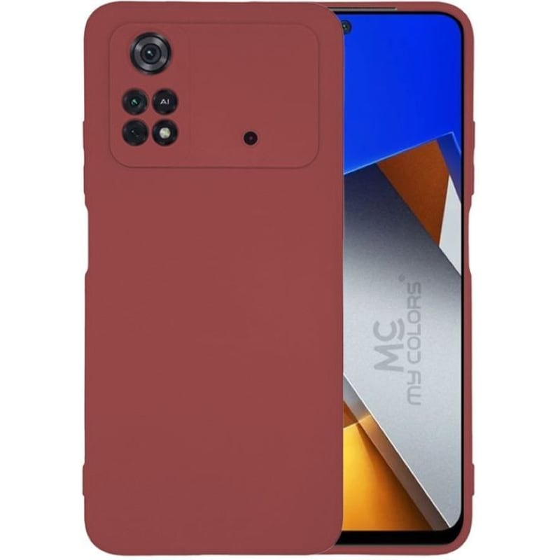 Θήκη Xiaomi Poco M4 Pro 4G - My Colors - Μπορντό