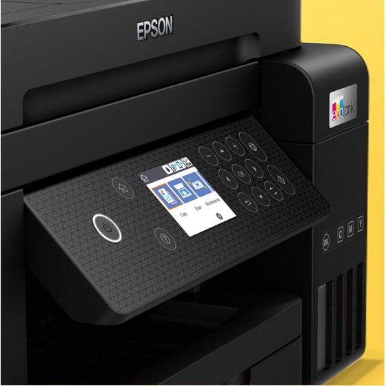 Epson EcoTank L6270  Εγχρωμο Πολυμηχάνημα Inkjet A4 με WiFi, Ethernet, ADF, Duplex Print (C11CJ61403) image 3