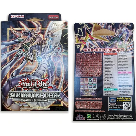 Yugi-oh! Tcg Structure Deck: Cyber Strike Card Game (Konami) image 1