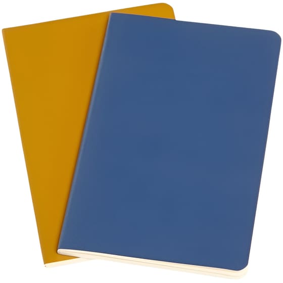 Σημειωματάριο Moleskine Plain Μπλε Pocket (2 Τεμάχια) image 1