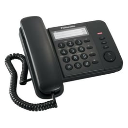 Ενσύρματο Τηλέφωνο Panasonic KX-TS520EX2 - Μαύρο