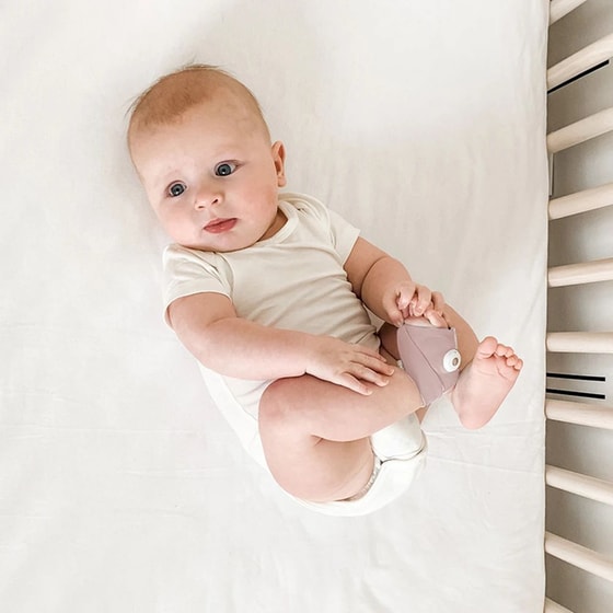 Baby Monitor Βρεφικής Υγείας Owlet Dream Sock™ - Έξυπνη Kάλτσα (Ροζ) image 1