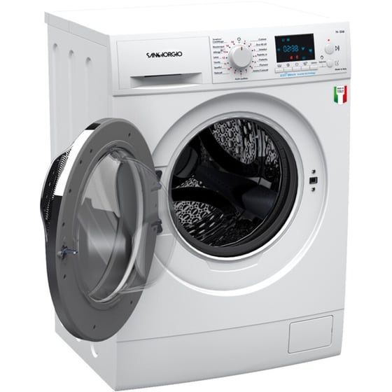 SANGIORGIO F1014DI8C 10 kg 1.400 Στροφές Λευκό Πλυντήριο Ρούχων image 3
